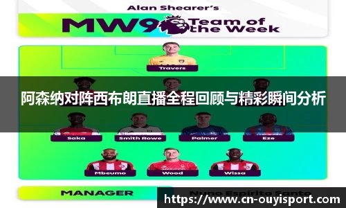 阿森纳对阵西布朗直播全程回顾与精彩瞬间分析